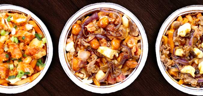 Boite a resto - Nachos Loco et Quebecurds